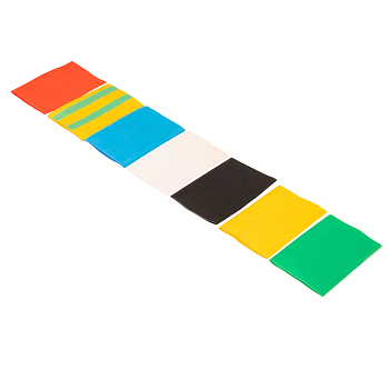 Набор термоусаживаемых трубок №22 ТУТ нг 35/17,5мм, 7 цветов (упак. 21 шт. по 10см) REXANT