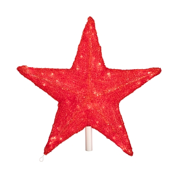 Акриловая светодиодная фигура Звезда 80 см, 210 светодиодов, красная NEON-NIGHT