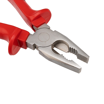 Плоскогубцы комбинированные 200мм никелированные, двухкомпонентные рукоятки REXANT