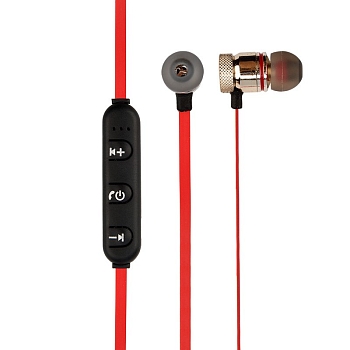 Bluetooth-наушники Sports с микрофоном плоский шнур
