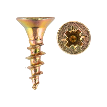 Саморез универсальный 4,0х16 мм, желтый цинк, пакет (1000 шт/уп) KRANZ