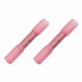 Соединительная гильза изолированная термоусаживаемая L-37 мм 0.5-1 мм² (ГСИ-т 1.0/ГСИ-т 0,5-1,0) красная, в упак. 10 шт. REXANT