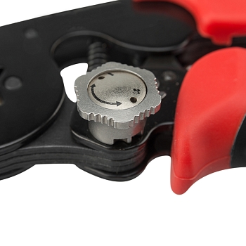 Кримпер HT-16-4 для обжима штыревых наконечников 0,08-16,0мм², с регулятором прижимного усилия REXANT