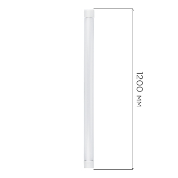 Светильник линейный СПО опал IP20 36Вт 185-265В 6500K холодный свет 1,2м (хит продаж!) REXANT