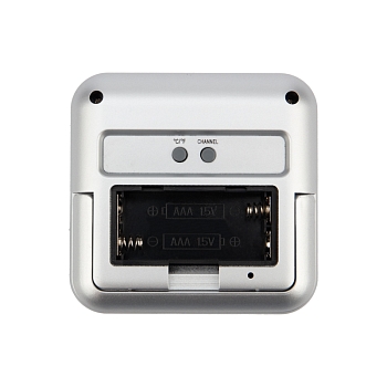 Термометр электронный S3341BF с часами и беспроводным выносным датчиком REXANT