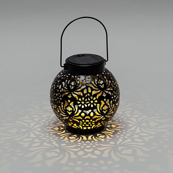 Светильник садовый Шиле, 3000К, встроенный аккумулятор, солнечная панель, коллекция Стамбул REXANT