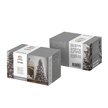 Гирлянда Твинкл Лайт 15 м, темно-зеленый ПВХ, 120 LED, цвет ТЕПЛЫЙ БЕЛЫЙ