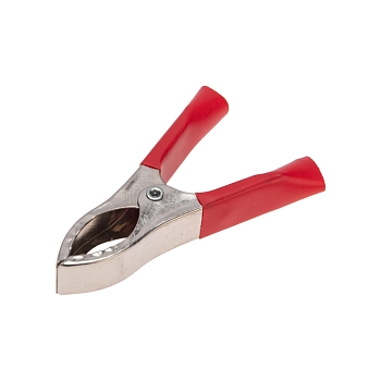 Зажим крокодил, длина 75мм, ток 30A, 2 шт., пакет БОПП REXANT