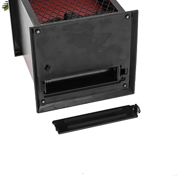 Светодиодный камин Рождество с эффектом живого огня 15х14х26см, батарейки 2хС (не в комплекте) и USB, бронзовый NEON-NIGHT