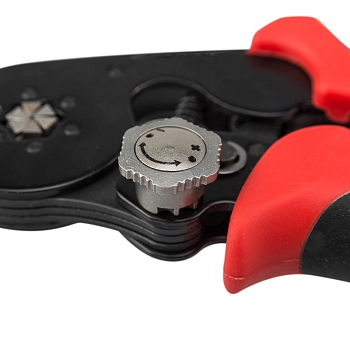 Кримпер HT-10-6 для обжима штыревых наконечников 0,08-10,0мм² с регулятором прижимного усилия REXANT