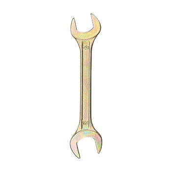 Ключ рожковый 20х22мм, желтый цинк REXANT