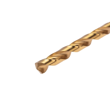 Сверло по металлу, 8мм, Р6М5, ТИТАН, шестигранный хвостовик (1 шт. в упаковке) DIN 338 KRANZ