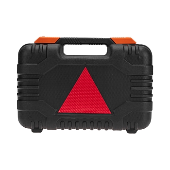 Компрессор автомобильный усиленный двухпоршневой в кейсе с набором инструментов (60л/мин, 10 АТМ) REXANT