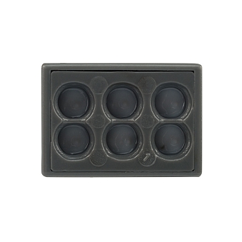 Экспресс-клемма с пастой СМК 773-306, 6-проводная до 2,5 мм², серая (50 шт/уп) REXANT