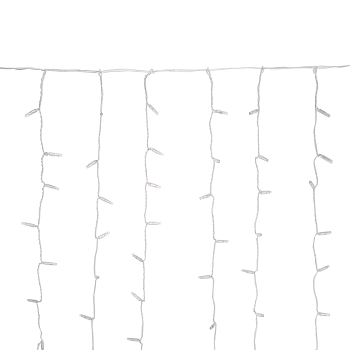 Гирлянда светодиодная Занавес 2х3м 448 LED СИНИЙ прозрачный ПВХ IP65 постоянное свечение 230В нужен блок 303-500-1 NEON-NIGHT