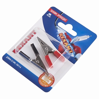 Зажим крокодил, длина 52мм, ток 5A, 2 шт. REXANT