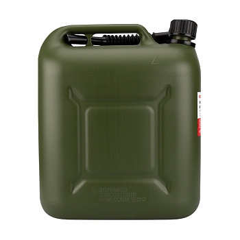 Канистра для ГСМ и технических жидкостей, вертикальная, 20л, пластиковая, усиленная REXANT