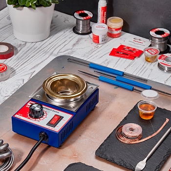 Паяльная ванна, модель R50, 150Вт, ø50мм, 200-480 °C REXANT