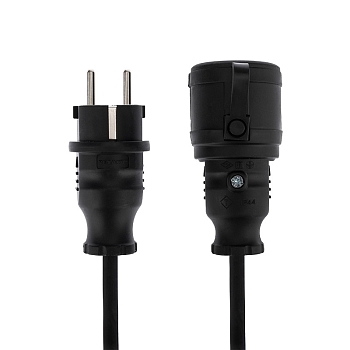 Удлинитель-шнур на рамке КГ 3х1,5, 30м, морозостойкий, с/з, 16А, 3500Вт, IP44 (Сделано в России) REXANT