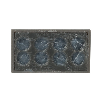 Экспресс-клемма с пастой СМК 773-308, 8-проводная до 2,5 мм², серая (50 шт/уп) REXANT