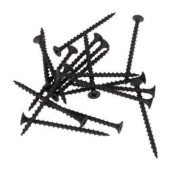 Саморез гипсокартон-дерево 3,5х55 мм, пакет (500 шт/уп) KRANZ