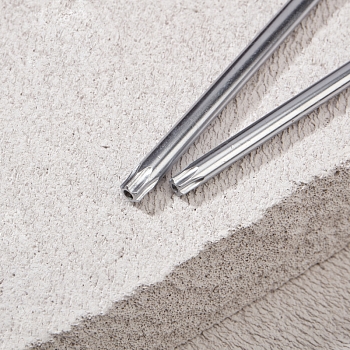 Набор ключей имбусовых Tamper-Torx KRANZ 9 шт., ТТ10-ТТ50, закаленные, удлиненные, никель