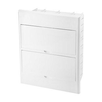 Бокс пластиковый ЩРВ-П-24 IP41 белый (белая дверца) KRANZ