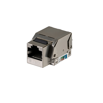 Модуль Keystone Jack RJ-45(8P8C), FTP экранированный, CAT 6, тип 90 градусов REXANT PRO