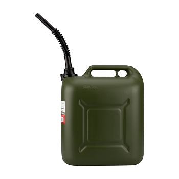 Канистра для ГСМ и технических жидкостей, вертикальная, 20л, пластиковая, усиленная REXANT