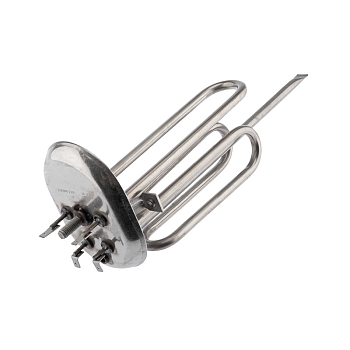 Нагревательный элемент для бойлера ТЭН 2500 Вт  (1000+1500), TW, нерж, овальный фланец Ø80/110, место под анод М5, клеммы под разъем, L265мм, 220V,REXANT