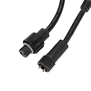 Гирлянда светодиодная Занавес 2х1,5м 360 LED БЕЛЫЙ черный КАУЧУК IP67 постоянное свечение 230В блок в комплекте NEON-NIGHT