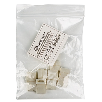 Коннектор стыковочный для одноцветных светодиодных лент с влагозащитой шириной 10 мм IP65 LAMPER