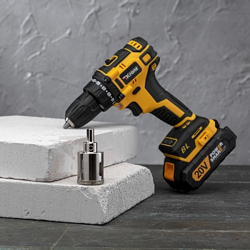 Коронка алмазная 38мм по керамограниту с центровочным сверлом KRANZ