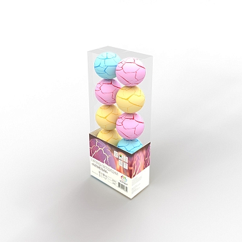 Гирлянда светодиодная Карамельки 1.5 м, прозрачный ПВХ, 10 LED, теплый белый, питание 2 х АА (батарейки не в комплекте)