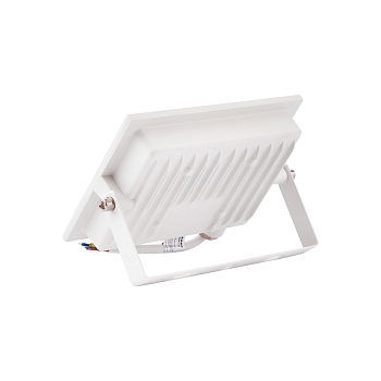 Прожектор светодиодный СДО 50Вт 4000Лм 3000K теплый свет, белый корпус REXANT