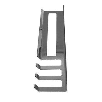 Держатель для хранения шампуров и аксессуаров для барбекю, настенный, нержавеющая сталь СОКОЛ