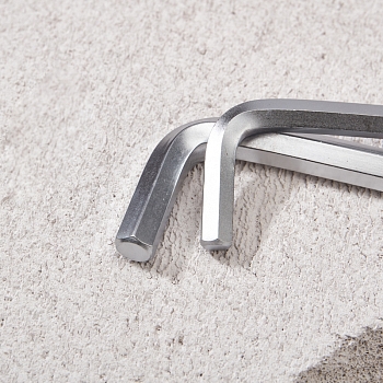 Набор ключей имбусовых HEX KRANZ 1,5-10 мм, CrV, 9 шт., удлиненные, с шаром