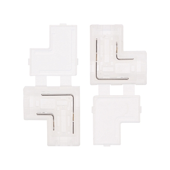 Коннектор T-образный для одноцветной светодиодной ленты СОВ 8мм REXANT