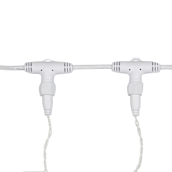 Гирлянда светодиодная Занавес 2х3м 600 LED ТЕПЛЫЙ БЕЛЫЙ белый ПВХ IP65 постоянное свечение 230В нужен блок 303-500-1 NEON-NIGHT