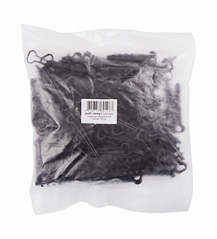 Дюбель-хомут 5-10мм, прямоугольный, черный (100 шт/уп) PROconnect