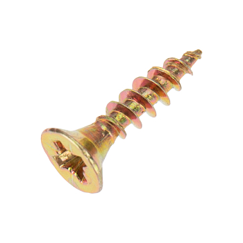 Саморез универсальный 3,5х16 мм, желтый цинк, пакет (1000 шт/уп) KRANZ