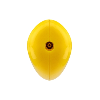 Бытовая газовая пьезозажигалка с классическим пламенем многоразовая (1 шт.) желтая  СК-302W с гибким стержнем  СОКОЛ