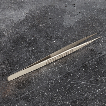 Пинцет прямой 160мм (блистер) REXANT