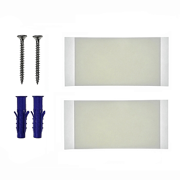 Держатель для бумажных полотенец, настенный, монтаж без сверления, черный REXANT