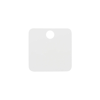 Бирка кабельная «У-153» (Маленький квадрат) белая (250 шт/уп) REXANT