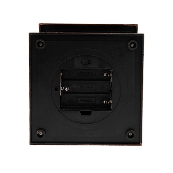 Светодиодный камин Кантри с эффектом живого огня 12х12х18,5 см, батарейки 3хАА (не в комплекте)