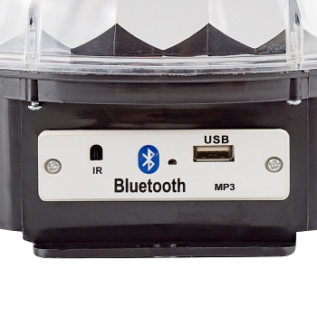 Светодиодная система Диско-шар с пультом ДУ и Bluetooth, 230 В
