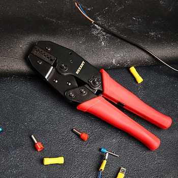 Кримпер HT-336E для обжима штыревых наконечников 0,5-4,0мм REXANT