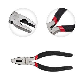 Плоскогубцы комбинированные 160мм, обливные рукоятки REXANT