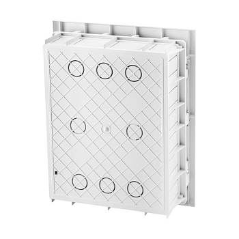 Бокс пластиковый ЩРВ-П-24 IP41 белый (белая дверца) KRANZ